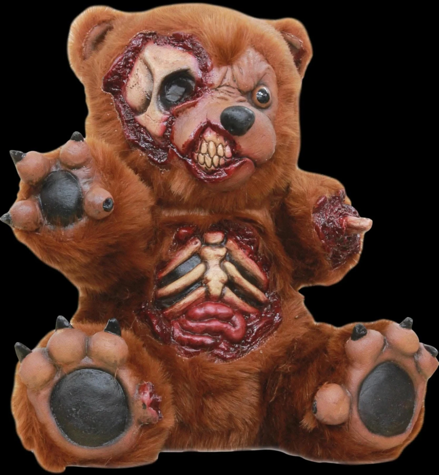 "Bad Teddy" Evil Gory Doll Halloween Prop 1 "Bad Teddy" Evil Gory Doll Halloween Prop
