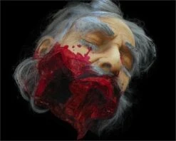 "Big Mouth Severed Head" HD Studios Bloody Halloween Prop -Thehorrordome Horror Props Verkoop big mouth severed head hd studios bloody halloween prop 8671215041