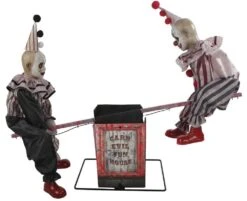 "Clowns" Electric Animated Halloween Props - Package Deal -Thehorrordome Horror Props Verkoop clowns electric animated halloween props package deal 2309713985569
