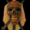 "Corpsed Head Skull Wall Sconce" Haunted House Lighting