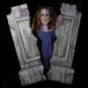 "Cracking Crypt Zombie" Static Graveyard Halloween Prop