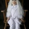 "Ghost Girl" Electric Animated Halloween Prop