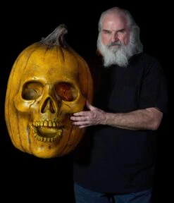 "Giant Blazing Pumpkin" Haunted House Prop