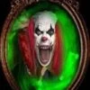 "Haunted Mirror - Killer Clown" Professional Animated Halloween Decoration