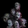 "Head Pile" Severed Head Props Set