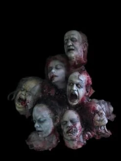 "Head Pile" Severed Head Props Set