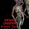 "Infant Creeper" Professional Halloween Alien Prop - 4 Feet Tall