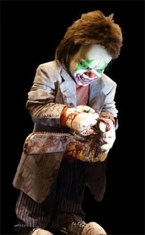 "Mini Mean The Chainsaw Clown" Halloween Animatronic 1 "Mini Mean The Chainsaw Clown" Halloween Animatronic