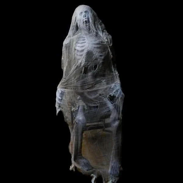 "Mortal Remains" Electric Animated Halloween Prop 1 "Mortal Remains" Electric Animated Halloween Prop