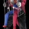 "Rotten Ringmaster With Clown" Electric Animated Halloween Prop