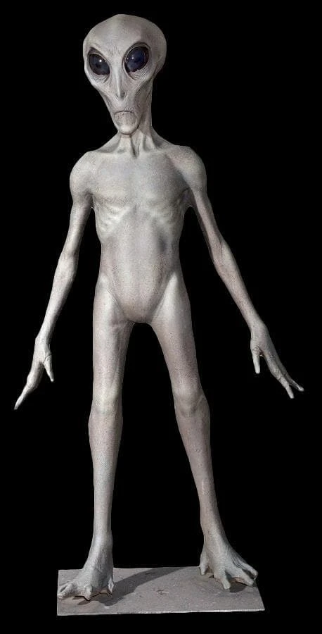 "UFO Alien" Full-Size Professional Halloween Prop By Jordu Schell 1 "UFO Alien" Full-Size Professional Halloween Prop By Jordu Schell