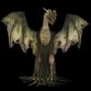 "Winter Forest Dragon" Electric Animated Halloween Prop